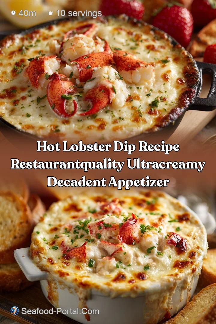 Hot Lobster Dip Recipe RestaurantQuality UltraCreamy Decadent Appetizer