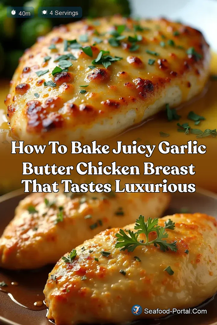 How to Bake Juicy Garlic Butter Chicken Breast That Tastes Luxurious