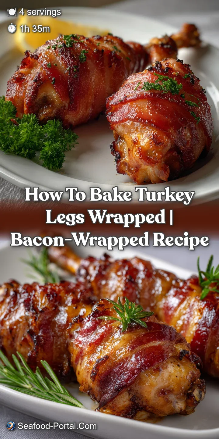 Close-up of a perfectly cooked turkey leg with glistening, crackling skin, revealing incredibly moist meat, offering a del...