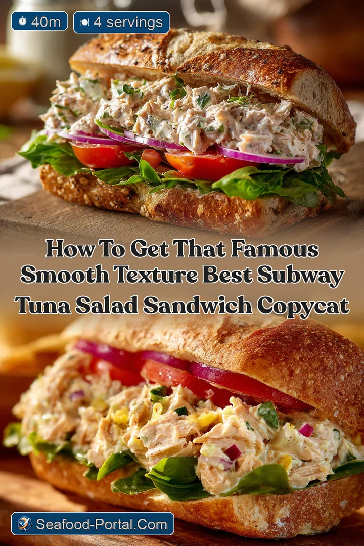 How to Get That Famous Smooth Texture Best Subway Tuna Salad Sandwich Copycat