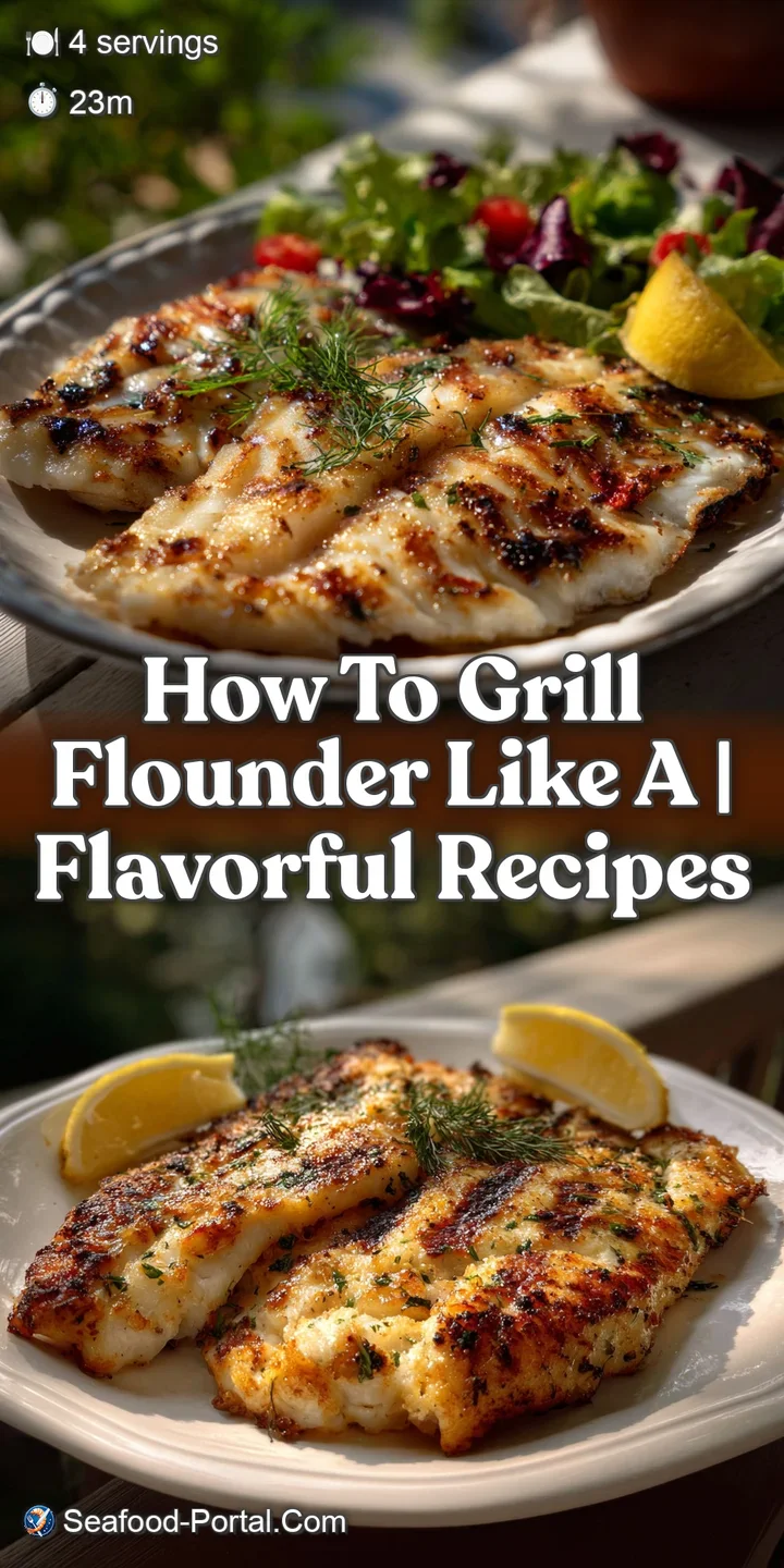 How to Grill Flounder Like a | Flavorful Recipes