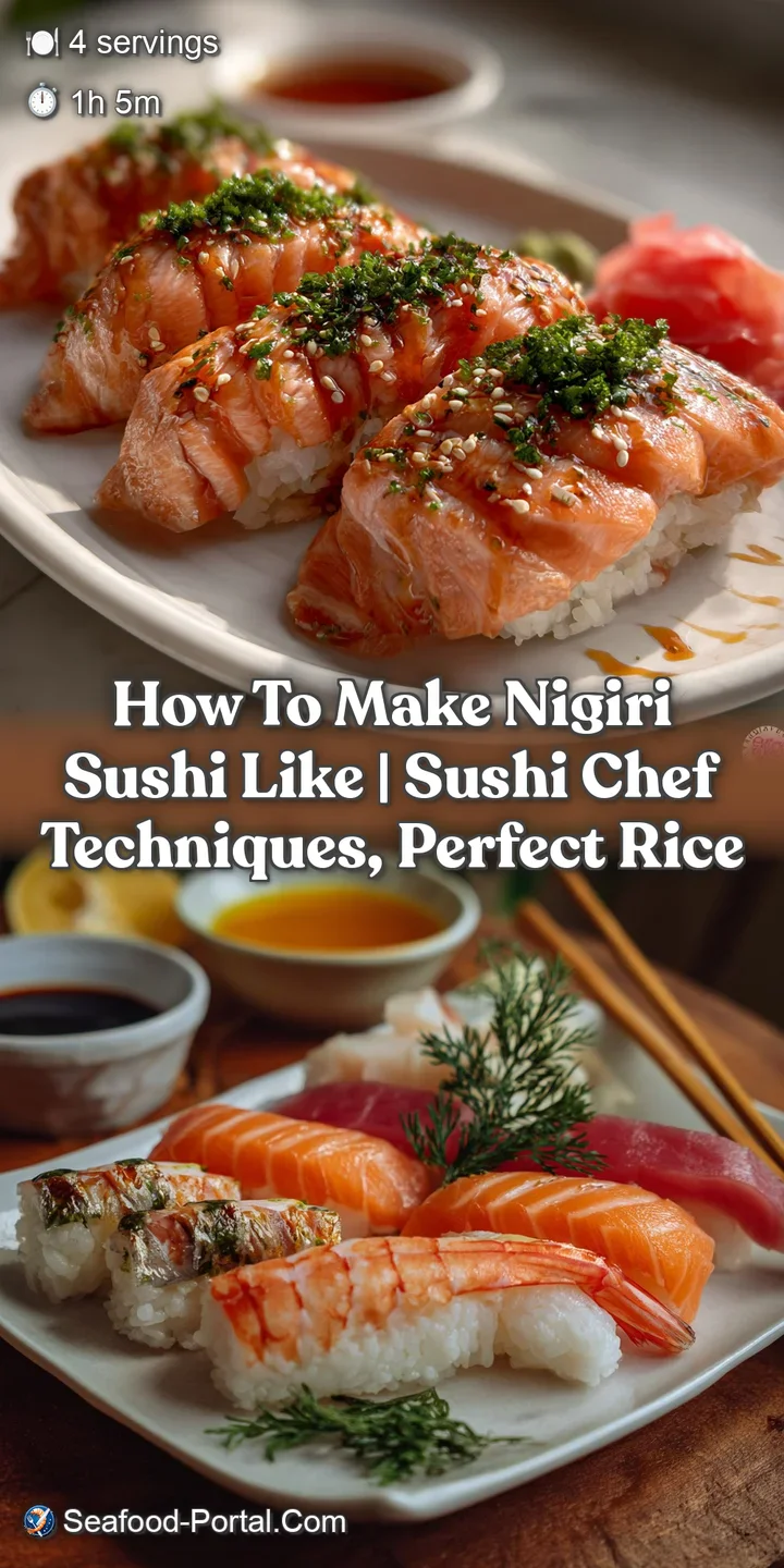 How to Make Nigiri Sushi Like | Sushi Chef Techniques Perfect Rice