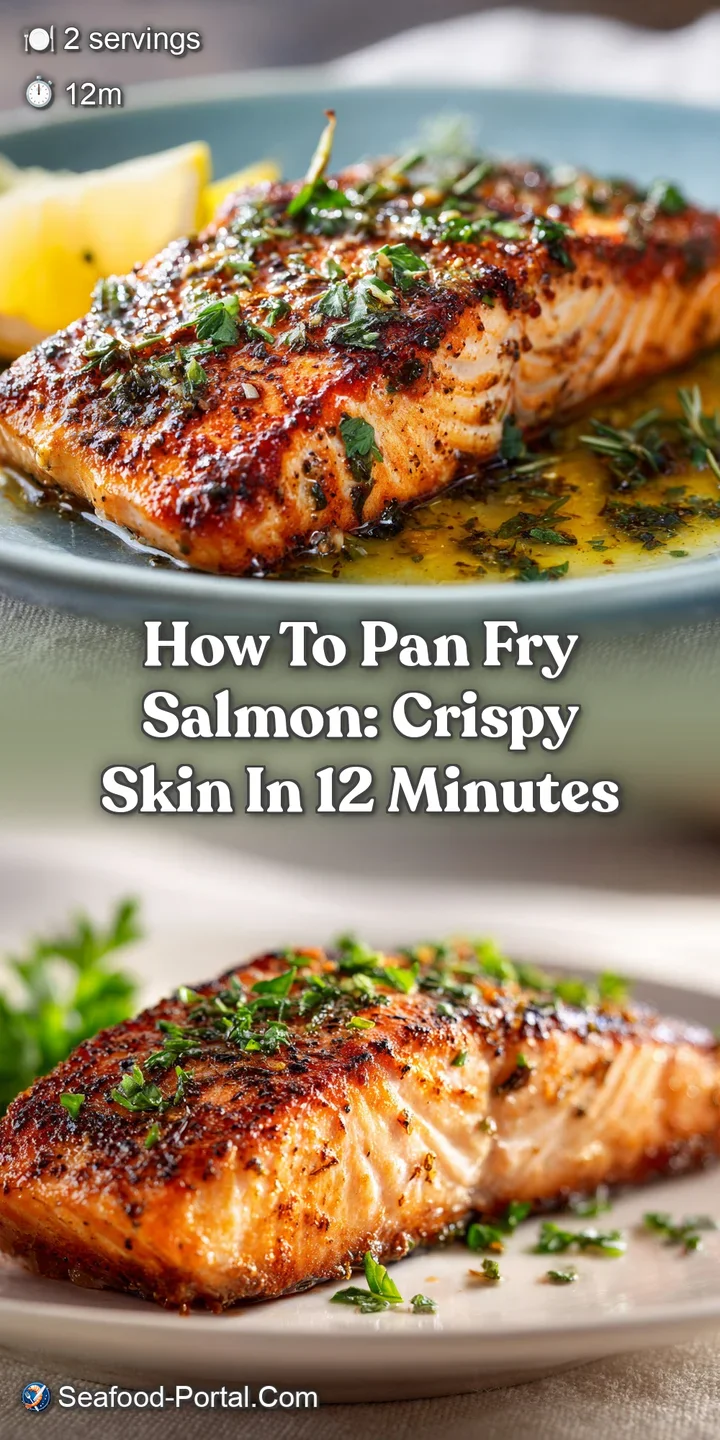 Close-up of salmon skin, blistered and golden brown, contrasted with the moist, vibrant pink flesh of the fish.