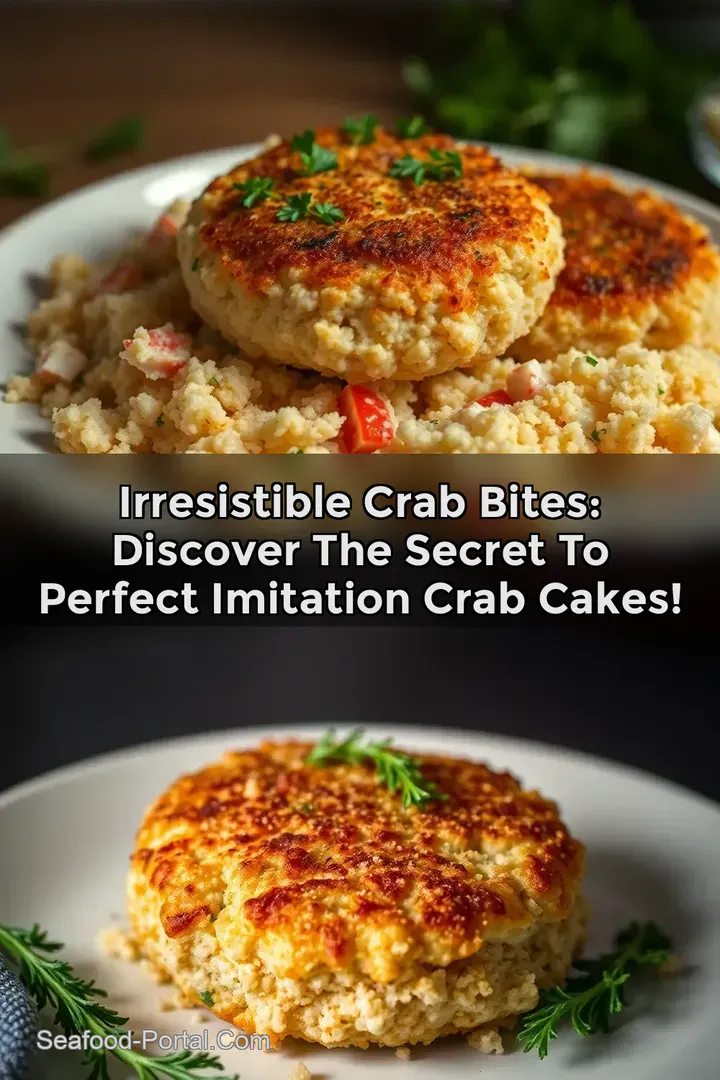 Irresistible Crab Bites: Discover the Secret to Perfect Imitation Crab Cakes!
