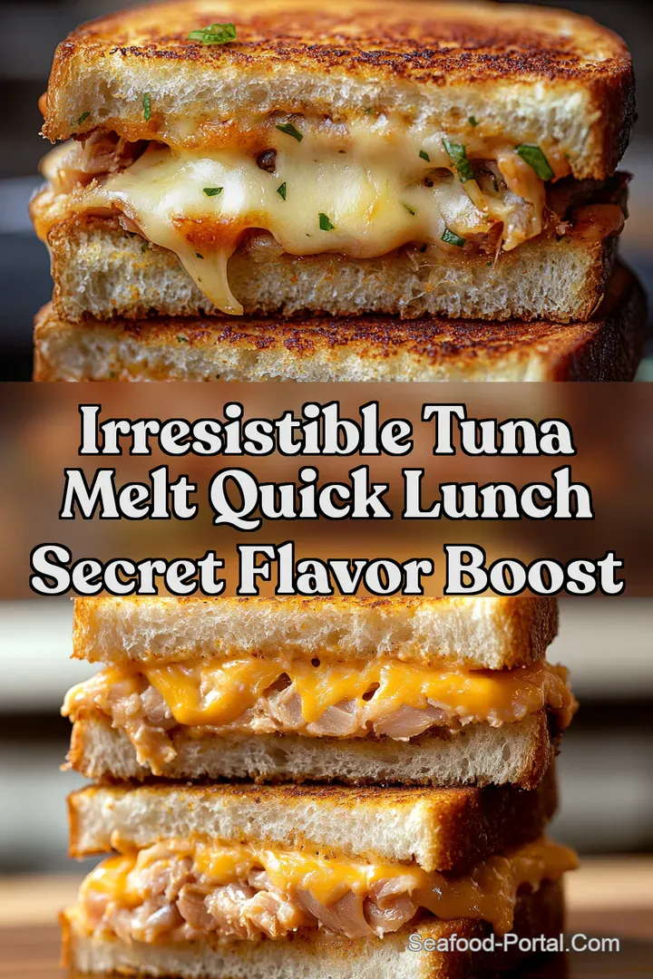 Irresistible Tuna Melt Quick Lunch Secret Flavor Boost