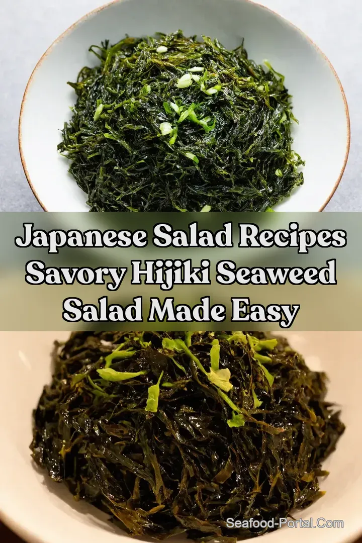 Japanese Salad Recipes Savory Hijiki Seaweed Salad Made Easy