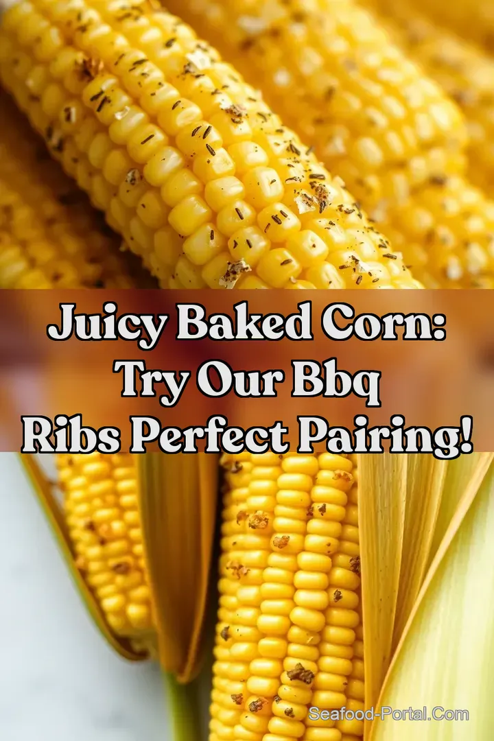 Juicy Baked Corn: Try Our BBQ Ribs Perfect Pairing!