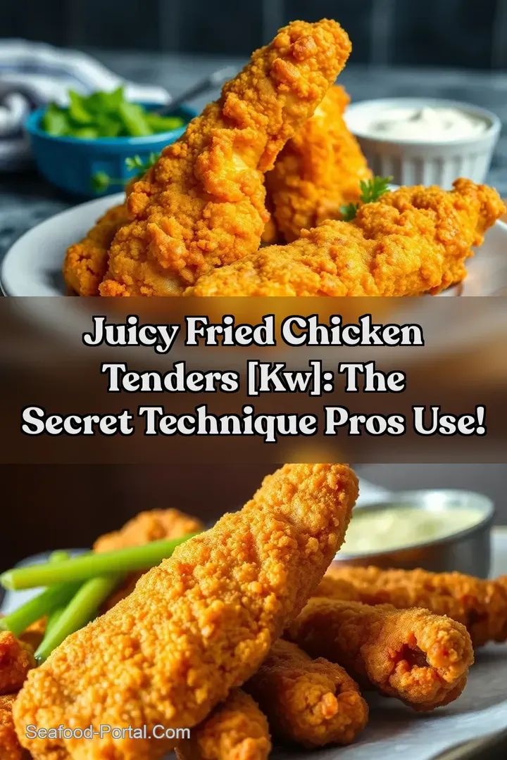 Juicy Fried Chicken Tenders [kw]: The Secret Technique Pros Use!