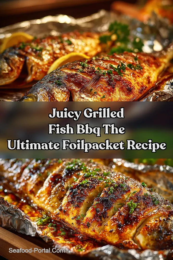 Juicy Grilled Fish BBQ The Ultimate FoilPacket Recipe