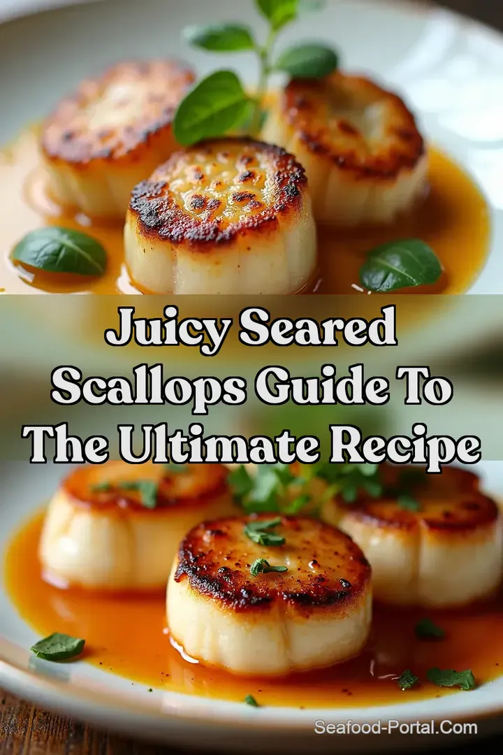 Juicy Seared Scallops Guide to The Ultimate Recipe