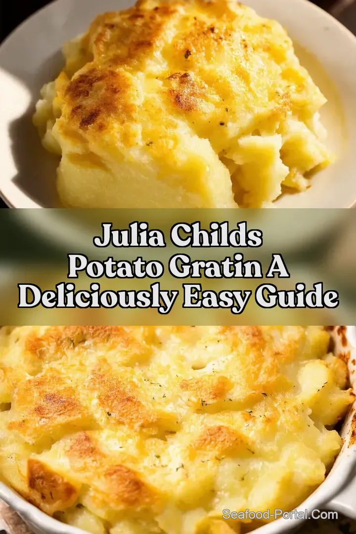 Julia Childs Potato Gratin A Deliciously Easy Guide