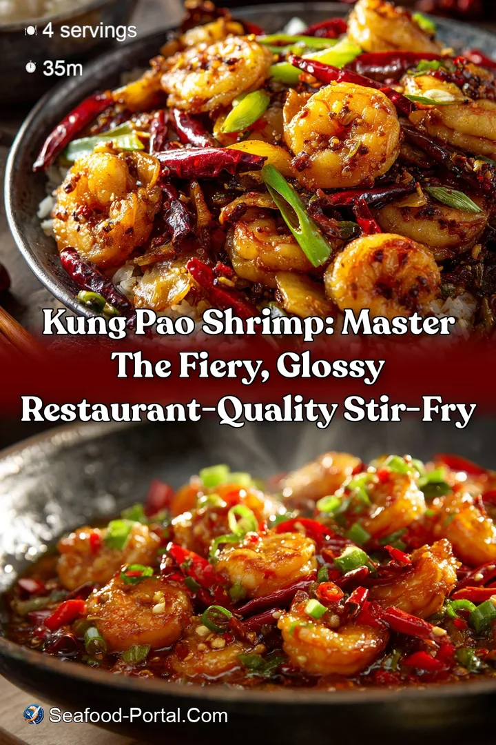Kung Pao Shrimp: Master the Fiery Glossy Restaurant-Quality Stir-Fry