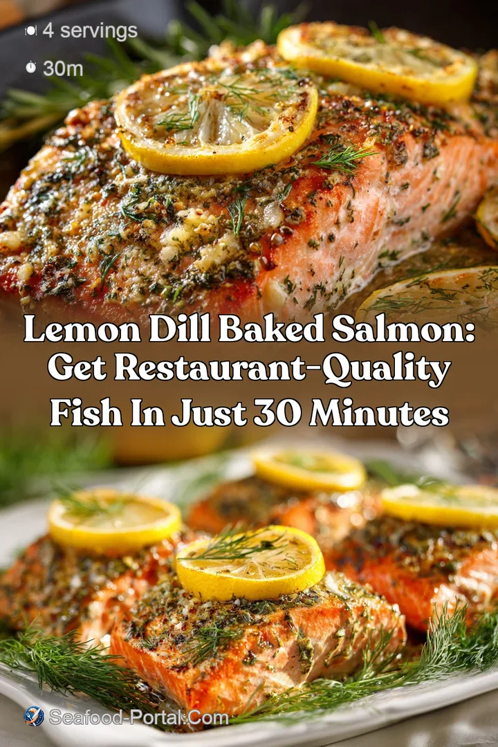 Lemon Dill Baked Salmon: Get Restaurant-Quality Fish in Just 30 Minutes