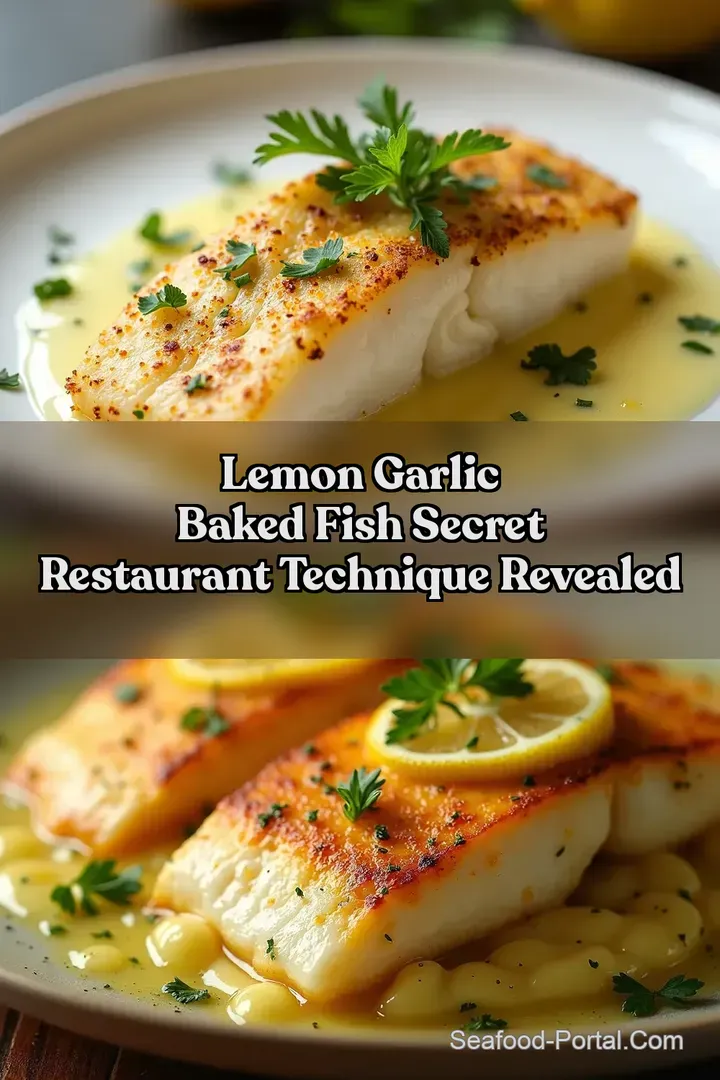 Lemon Garlic Baked Fish Secret Restaurant Technique Revealed