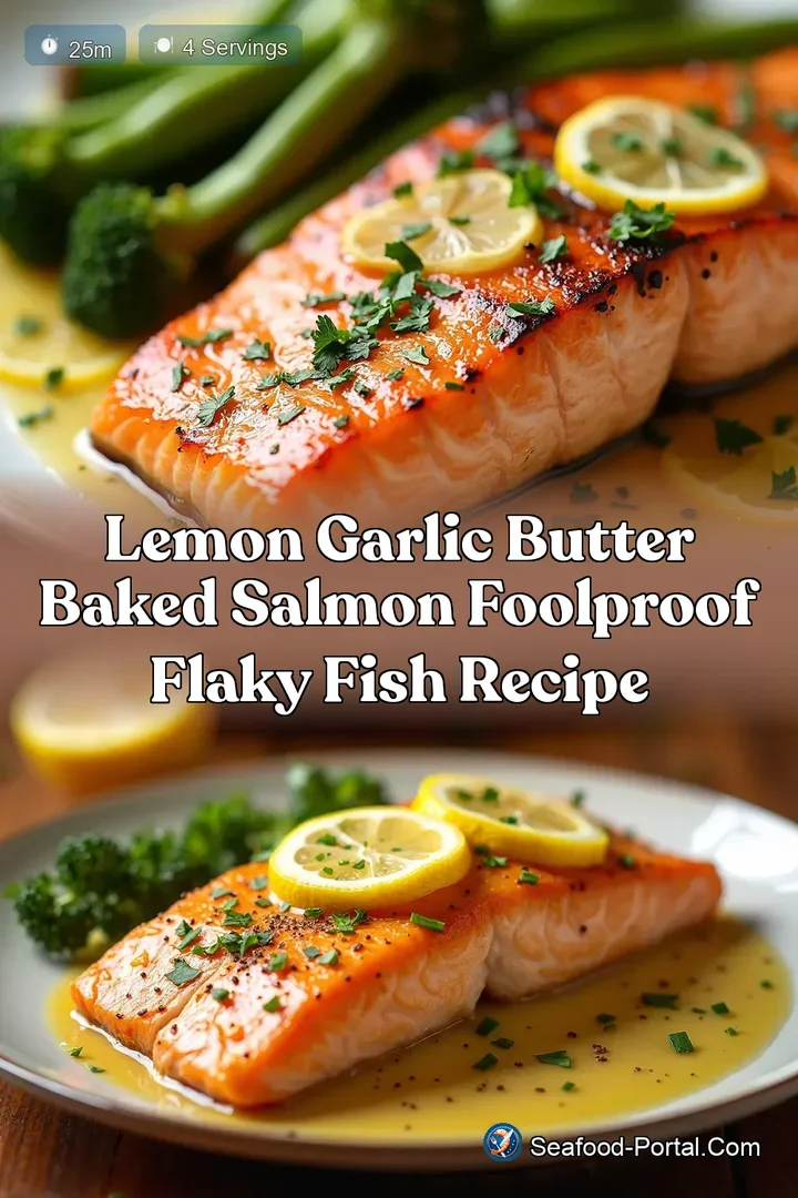 Lemon Garlic Butter Baked Salmon Foolproof Flaky Fish Recipe