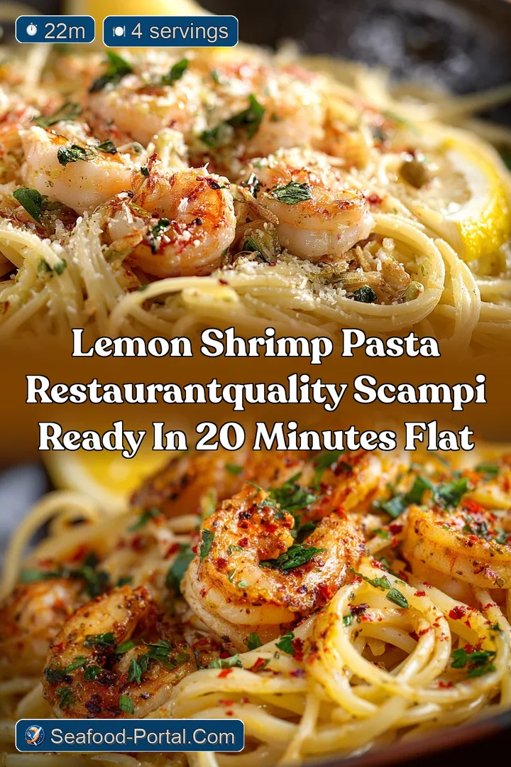 Lemon Shrimp Pasta RestaurantQuality Scampi Ready in 20 Minutes Flat