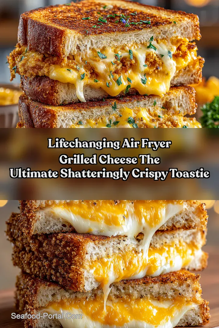 LifeChanging Air Fryer Grilled Cheese The Ultimate Shatteringly Crispy Toastie