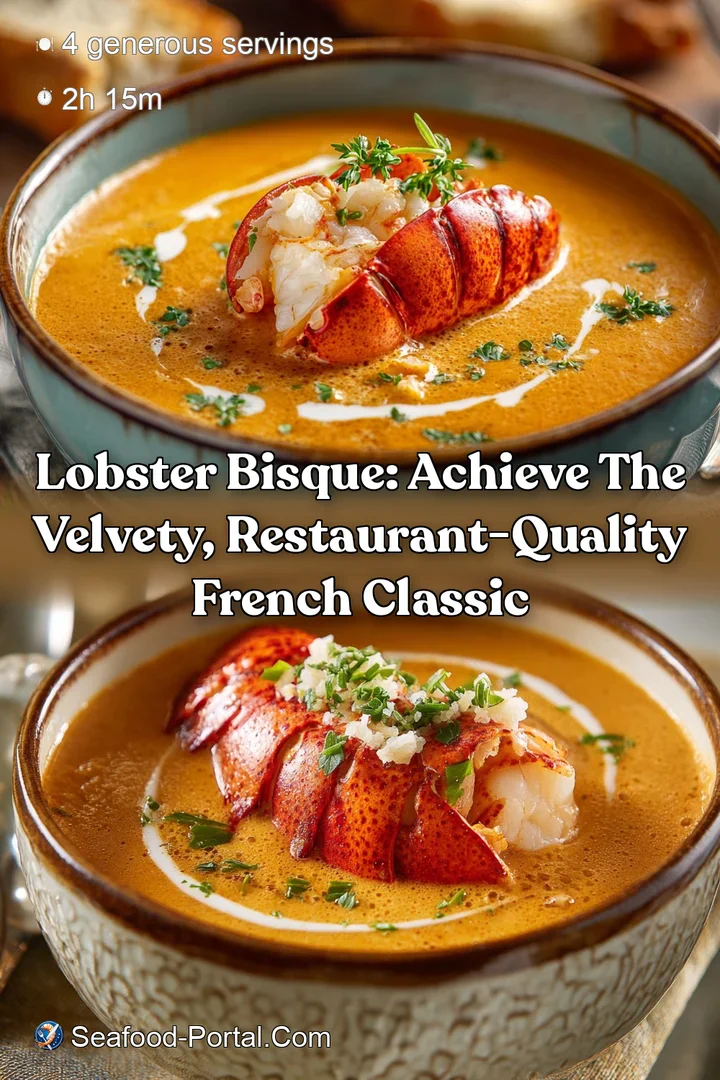 Lobster Bisque: Achieve the Velvety Restaurant-Quality French Classic