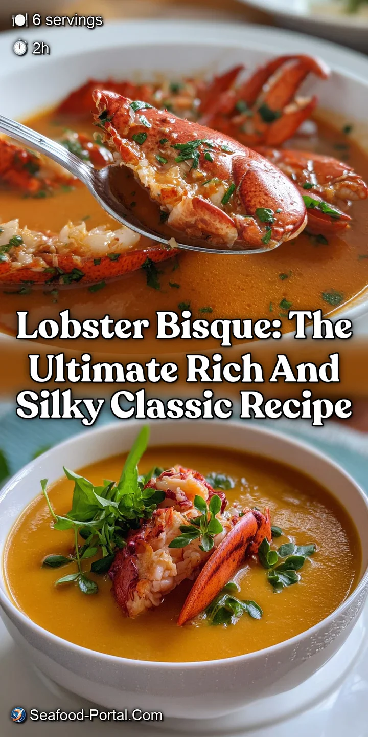 Lobster Bisque: The Ultimate Rich and Silky Classic Recipe