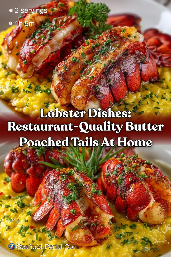 Lobster Dishes: Restaurant-Quality Butter Poached Tails at Home