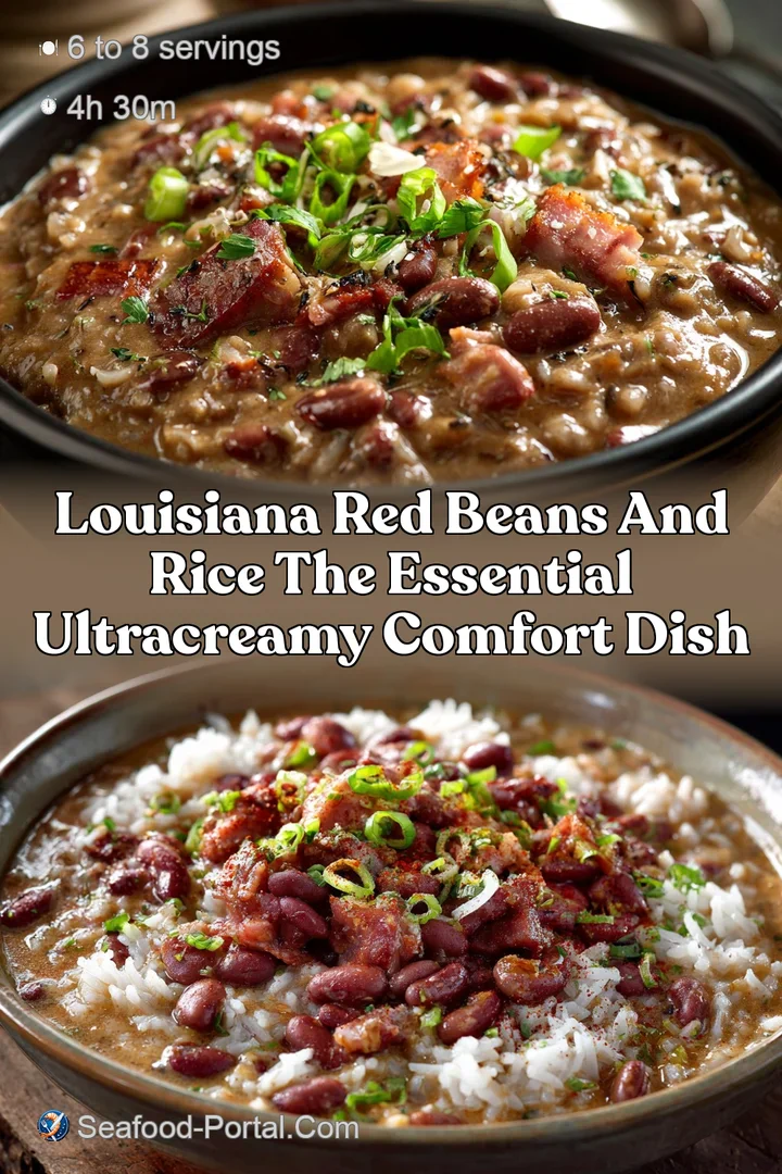 Louisiana Red Beans and Rice The Essential UltraCreamy Comfort Dish