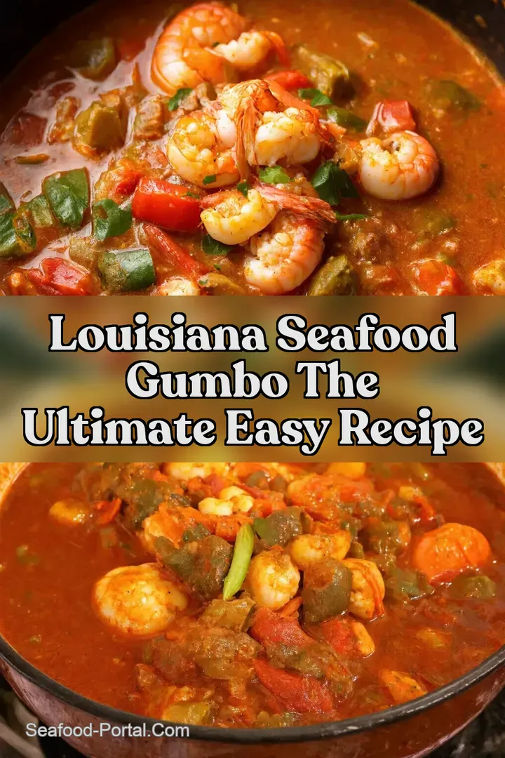 Louisiana Seafood Gumbo the ultimate easy recipe