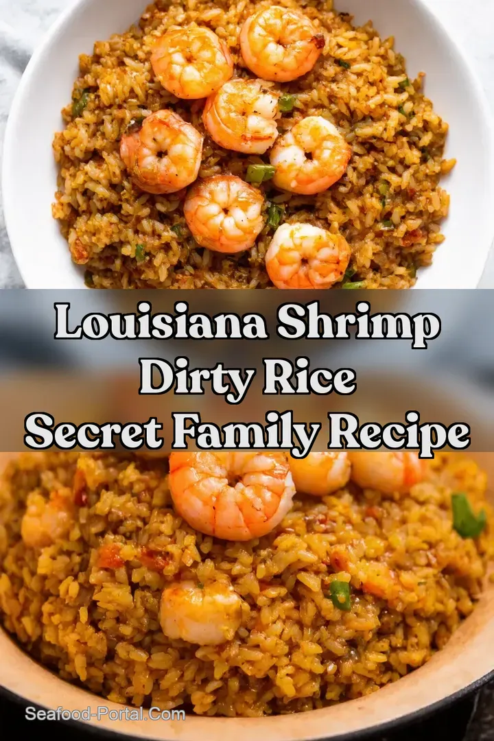 Louisiana Shrimp Dirty Rice Secret Family Recipe
