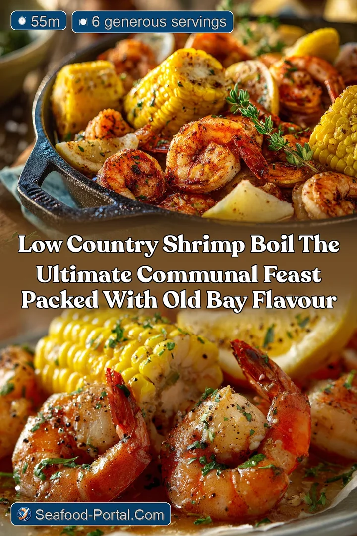 Low Country Shrimp Boil The Ultimate Communal Feast Packed with Old Bay Flavour
