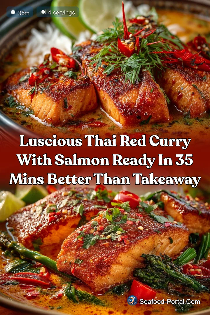 Luscious Thai Red Curry with Salmon Ready in 35 Mins Better Than Takeaway