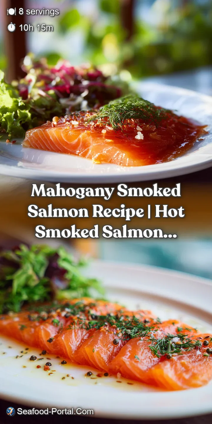 Close-up of a succulent, glazed salmon fillet with flaky texture and warm, inviting colors, hinting at smoky richness.