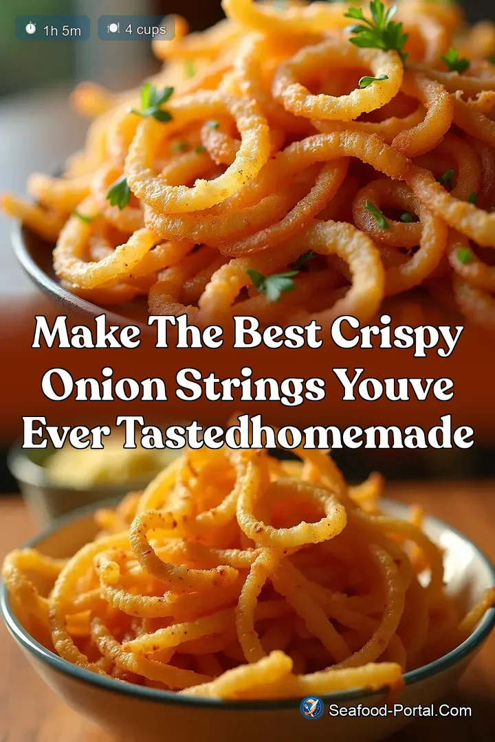 Make the Best Crispy Onion Strings Youve Ever TastedHomemade