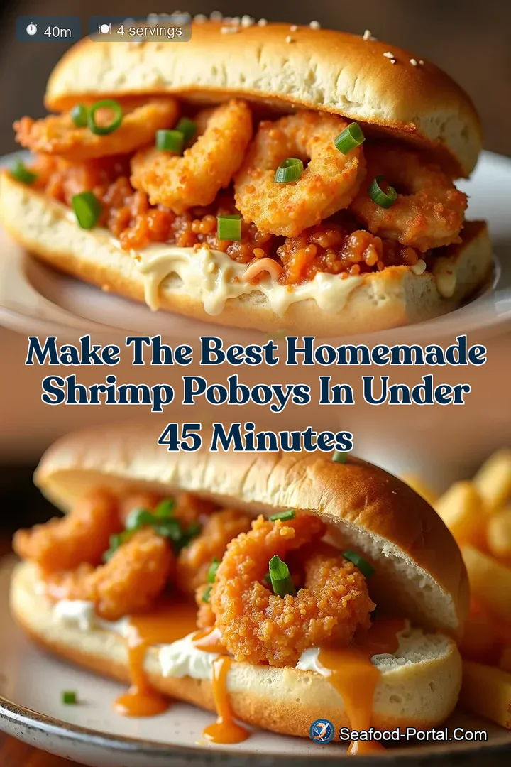 Make the Best Homemade Shrimp Poboys in Under 45 Minutes