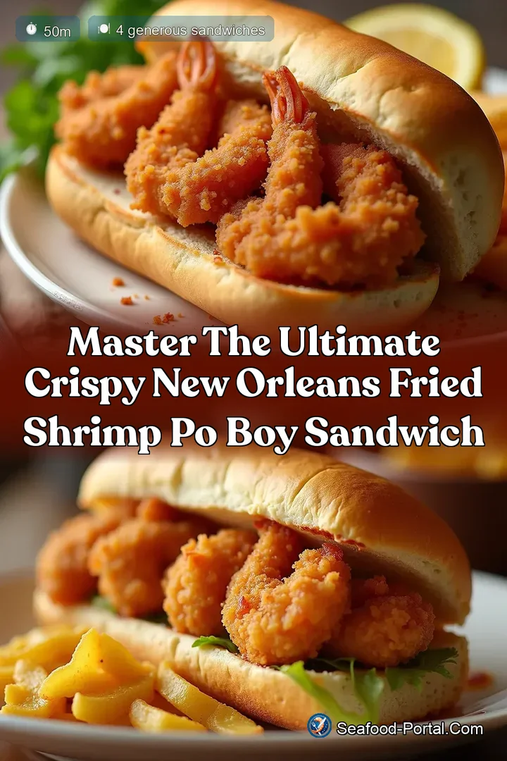 Master the Ultimate Crispy New Orleans Fried Shrimp Po Boy Sandwich
