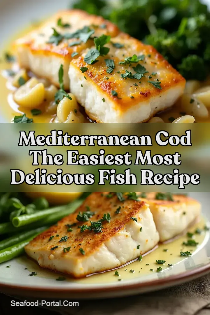Mediterranean Cod The Easiest Most Delicious Fish Recipe