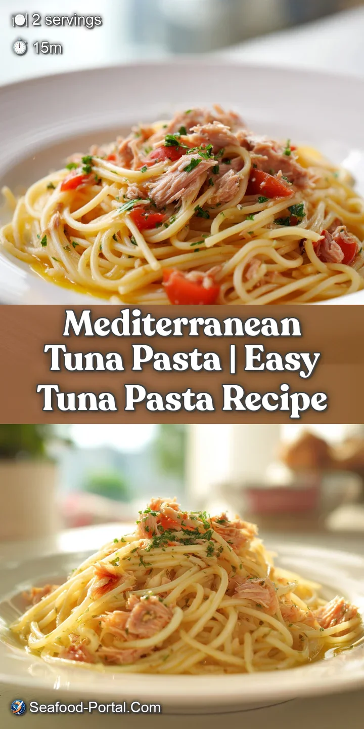 Close-up of tender tuna flakes mixed with bright green peas and cracked black pepper in a rustic ceramic bowl