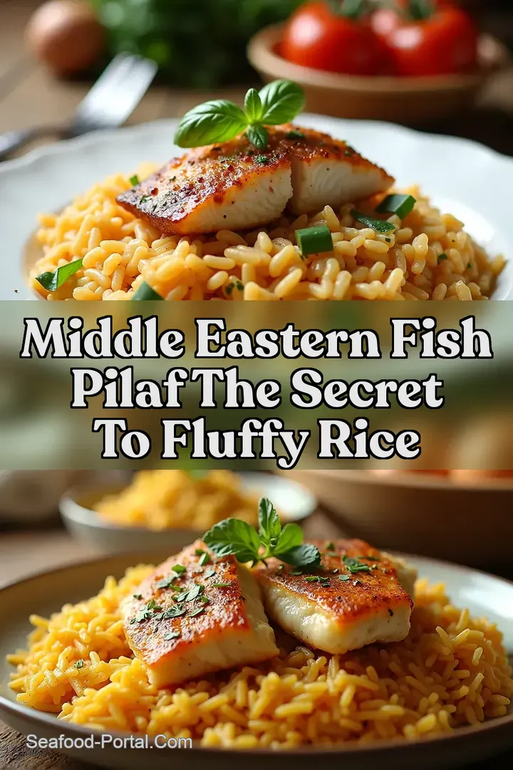 Middle Eastern Fish Pilaf The Secret to Fluffy Rice