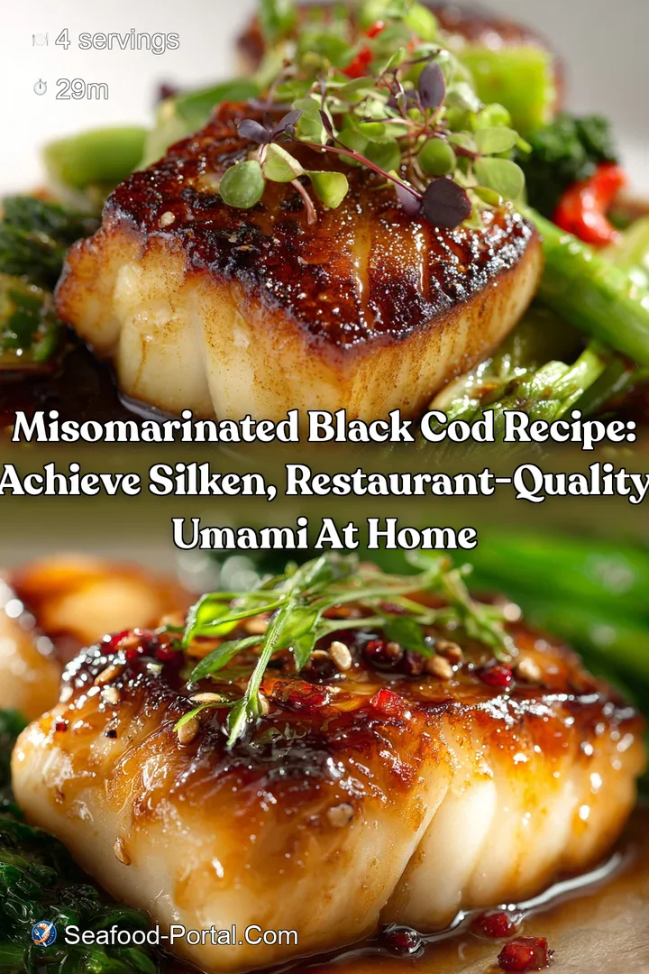 MisoMarinated Black Cod Recipe: Achieve Silken Restaurant-Quality Umami at Home