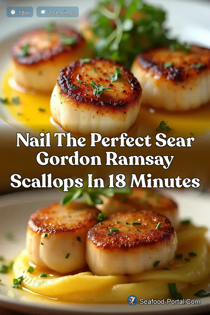 Nail the Perfect Sear Gordon Ramsay Scallops in 18 Minutes