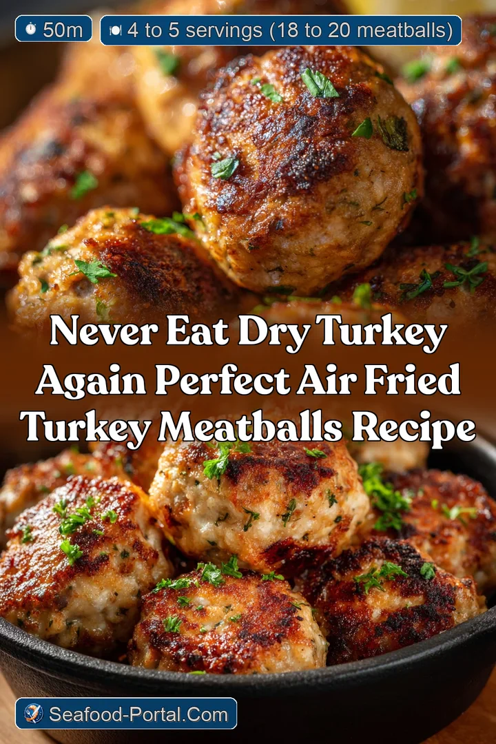 Never Eat Dry Turkey Again Perfect Air Fried Turkey Meatballs Recipe