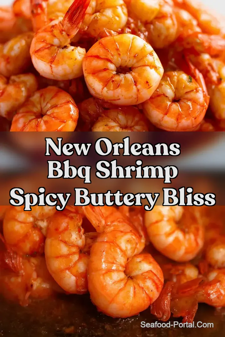New Orleans BBQ Shrimp Spicy Buttery Bliss
