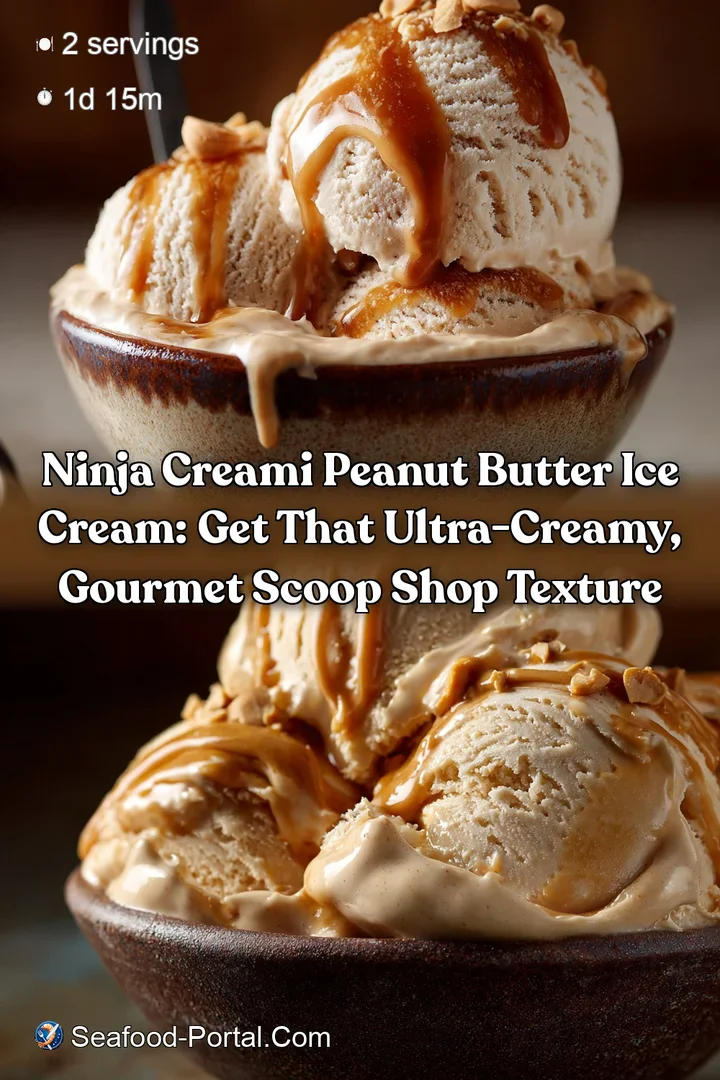Ninja Creami Peanut Butter Ice Cream: Get That Ultra-Creamy Gourmet Scoop Shop Texture