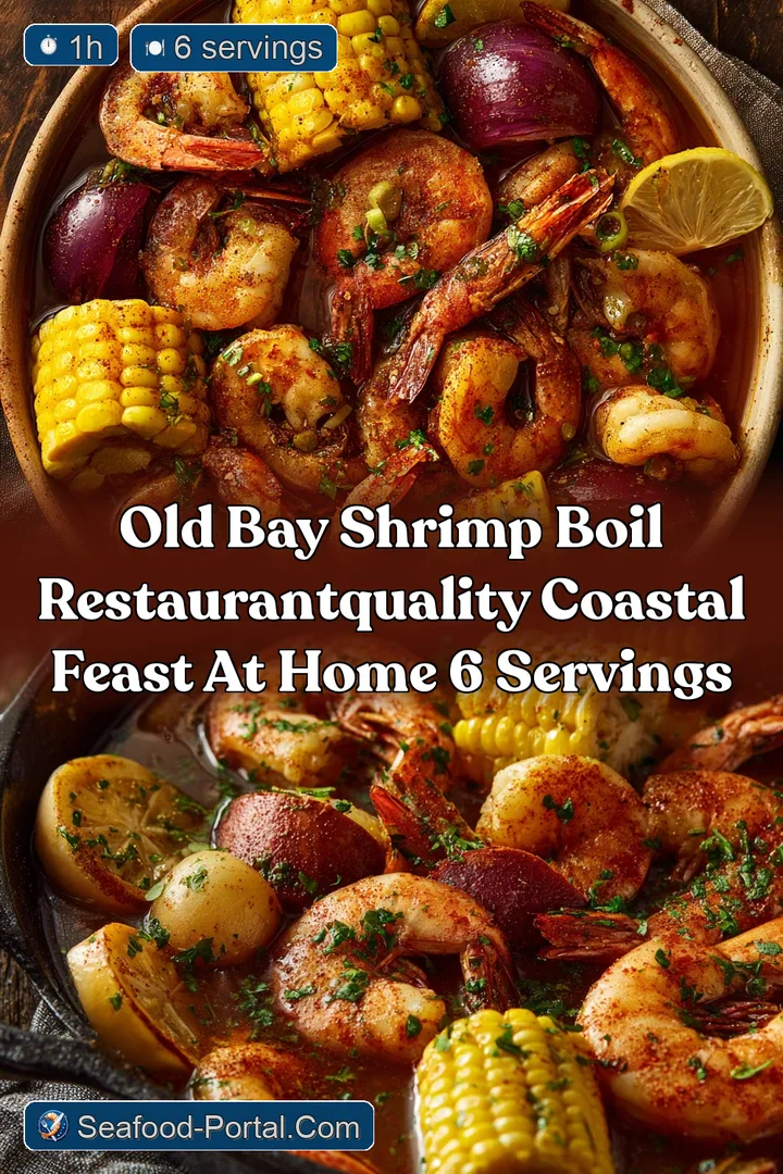 Old Bay Shrimp Boil RestaurantQuality Coastal Feast at Home 6 Servings