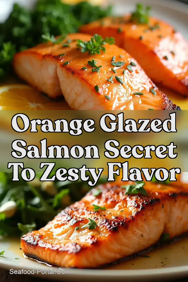 Orange Glazed Salmon Secret To Zesty Flavor