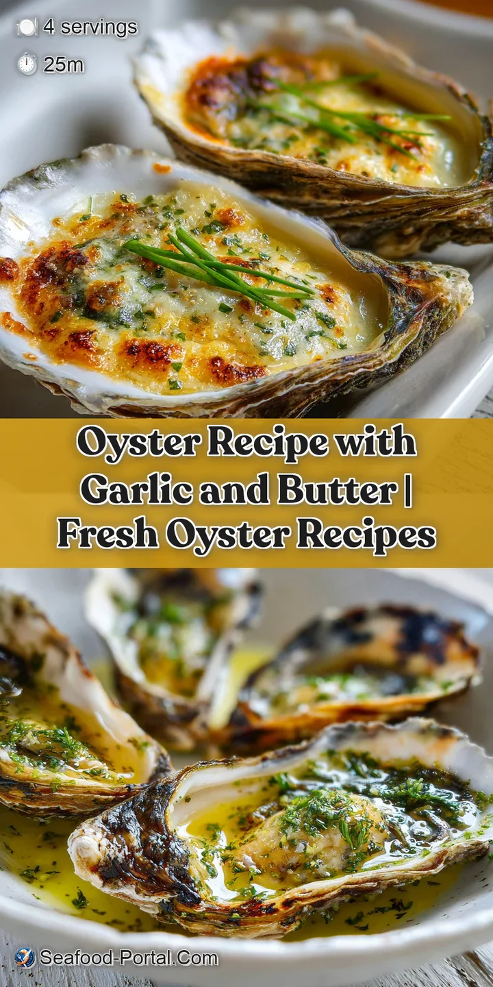 A close-up of a plump, tender oyster, shimmering with melted garlic butter and flecks of parsley.