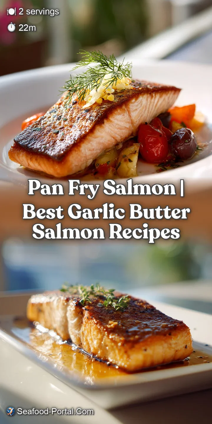 Close-up of a juicy salmon fillet with a shimmering, crispy skin, ready to be enjoyed.