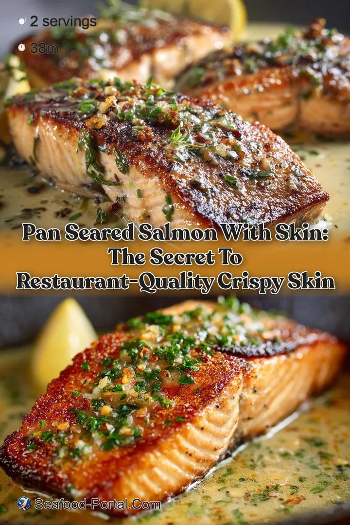 Pan Seared Salmon with Skin: The Secret to Restaurant-Quality Crispy Skin