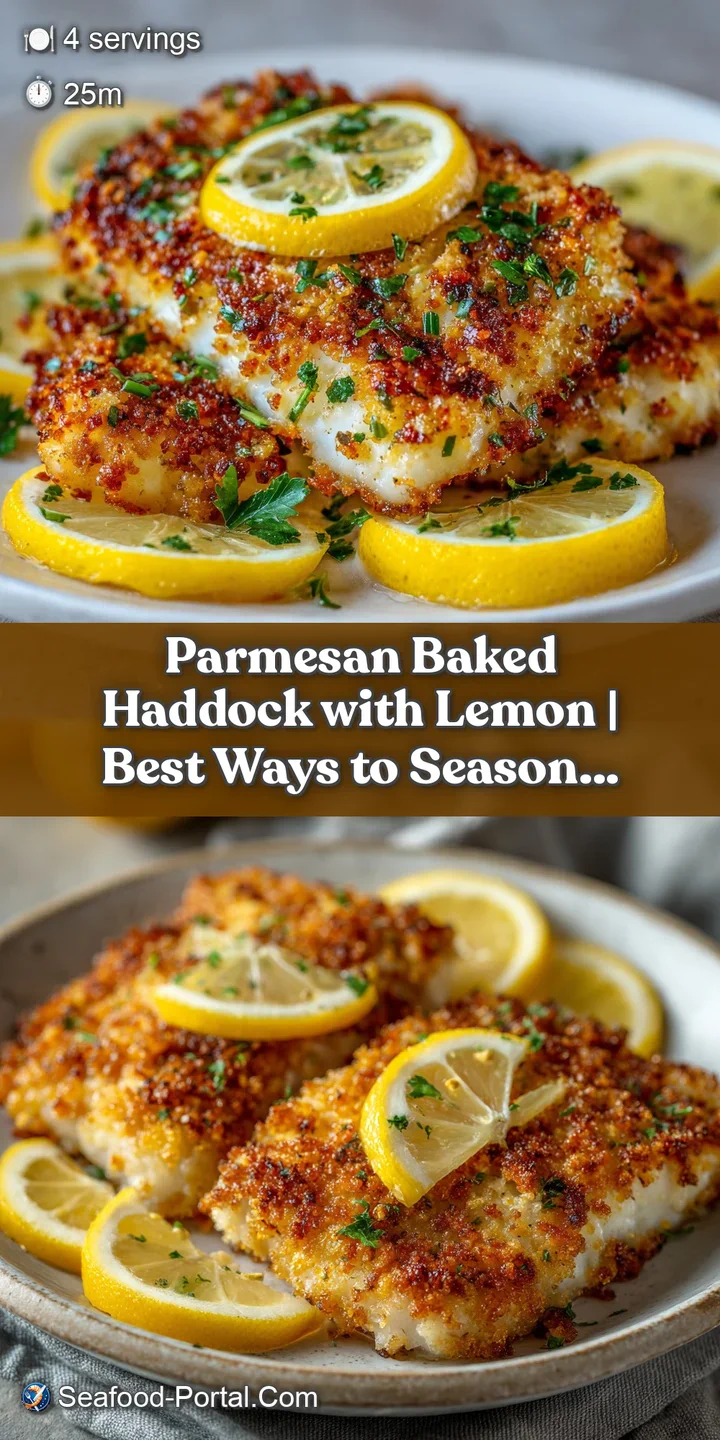 Macro shot of crispy, melted Parmesan cheese crust on tender white fish fillets with a drizzle of lemon butter.