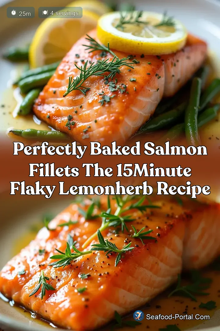 Perfectly Baked Salmon Fillets The 15Minute Flaky LemonHerb Recipe