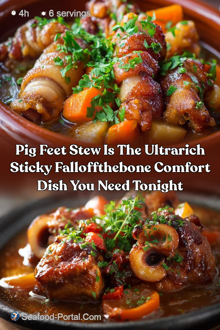 Pig feet stew is the ultrarich sticky falloffthebone comfort dish you need tonight