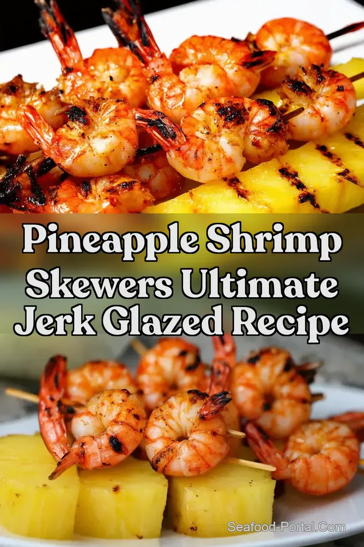 Pineapple Shrimp Skewers Ultimate Jerk Glazed Recipe